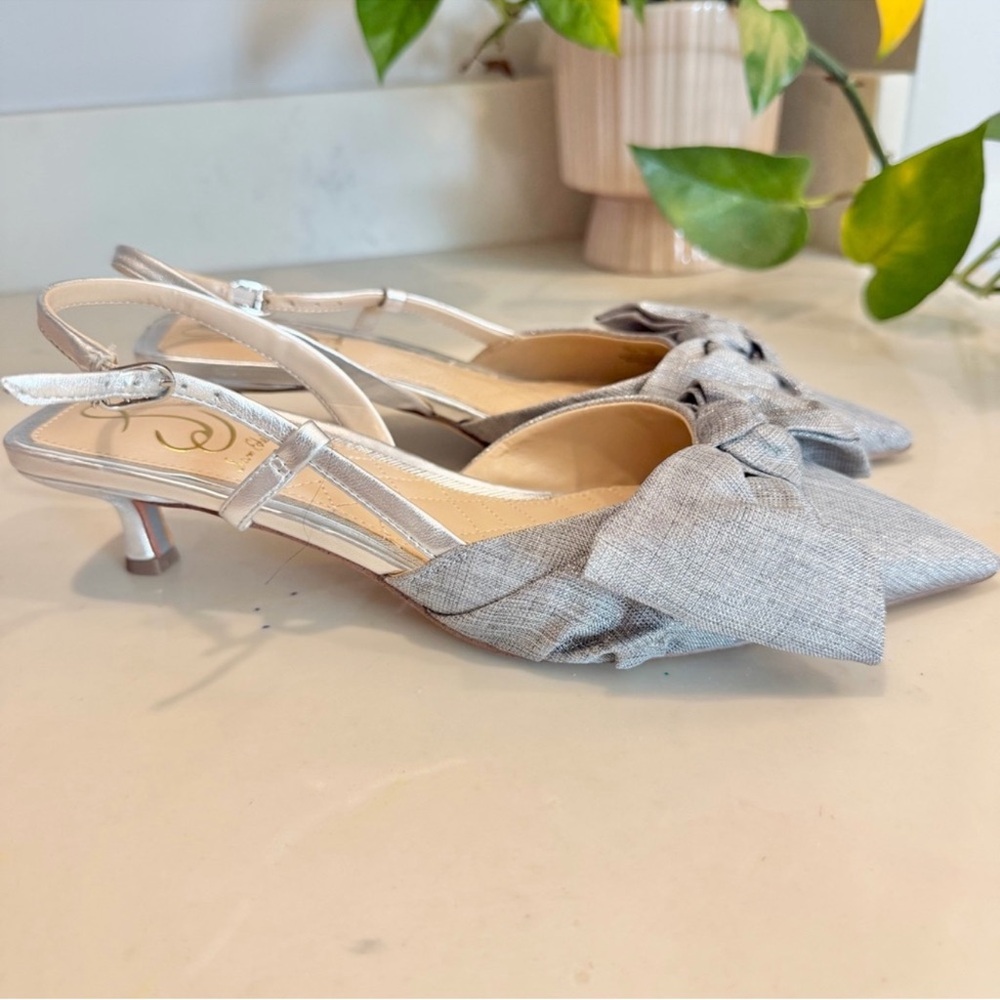 Sam Edelman Treena Sling Back Kitten Heels - Picture 4 of 5